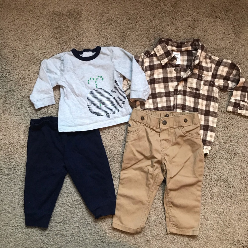 4 x Piece Baby Boy Outfits (9 months)